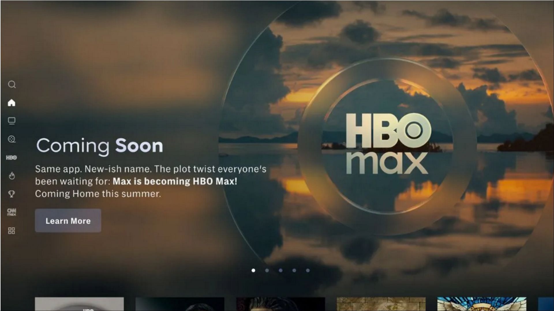 HBO Max will replace Max across all platforms, with the rebrand officially rolling out in summer 2025. (Image via Warner Bros. Discovery)
